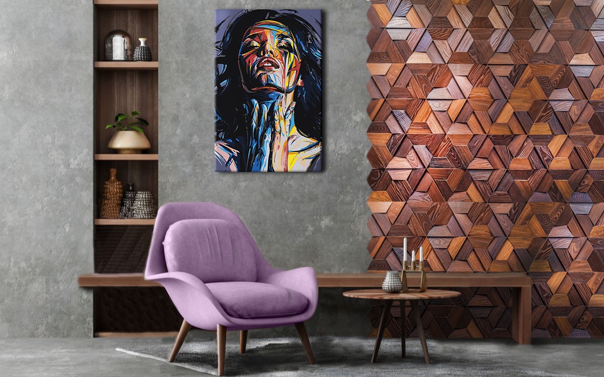 Стеновая панель Tarsi Магна Термо 365х417 мм Термоясень/брашированный/масло